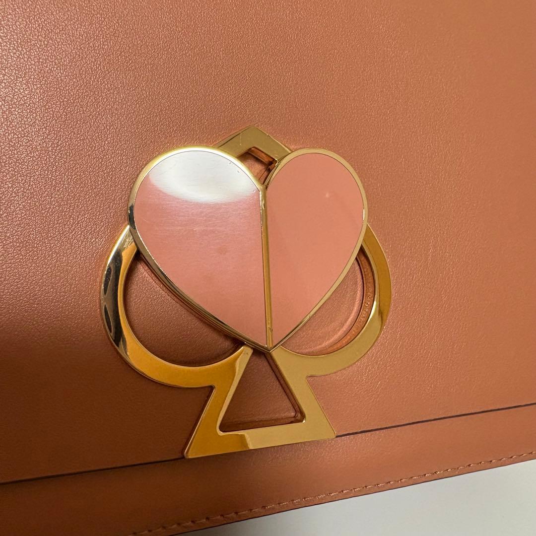 ☆未使用級☆ケイトスペード ショルダーバッグ ニコラ ツイストロック レザー