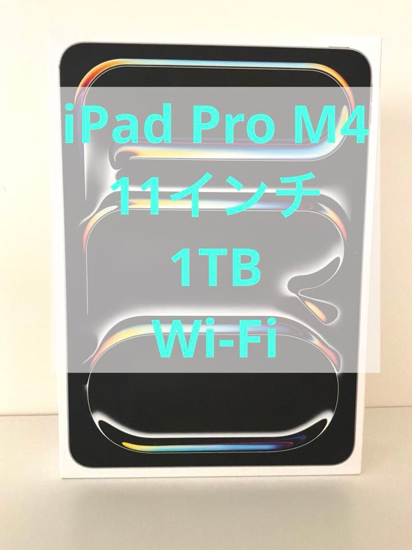 iPad Pro 11 1TB M4 Wi-Fi シルバー