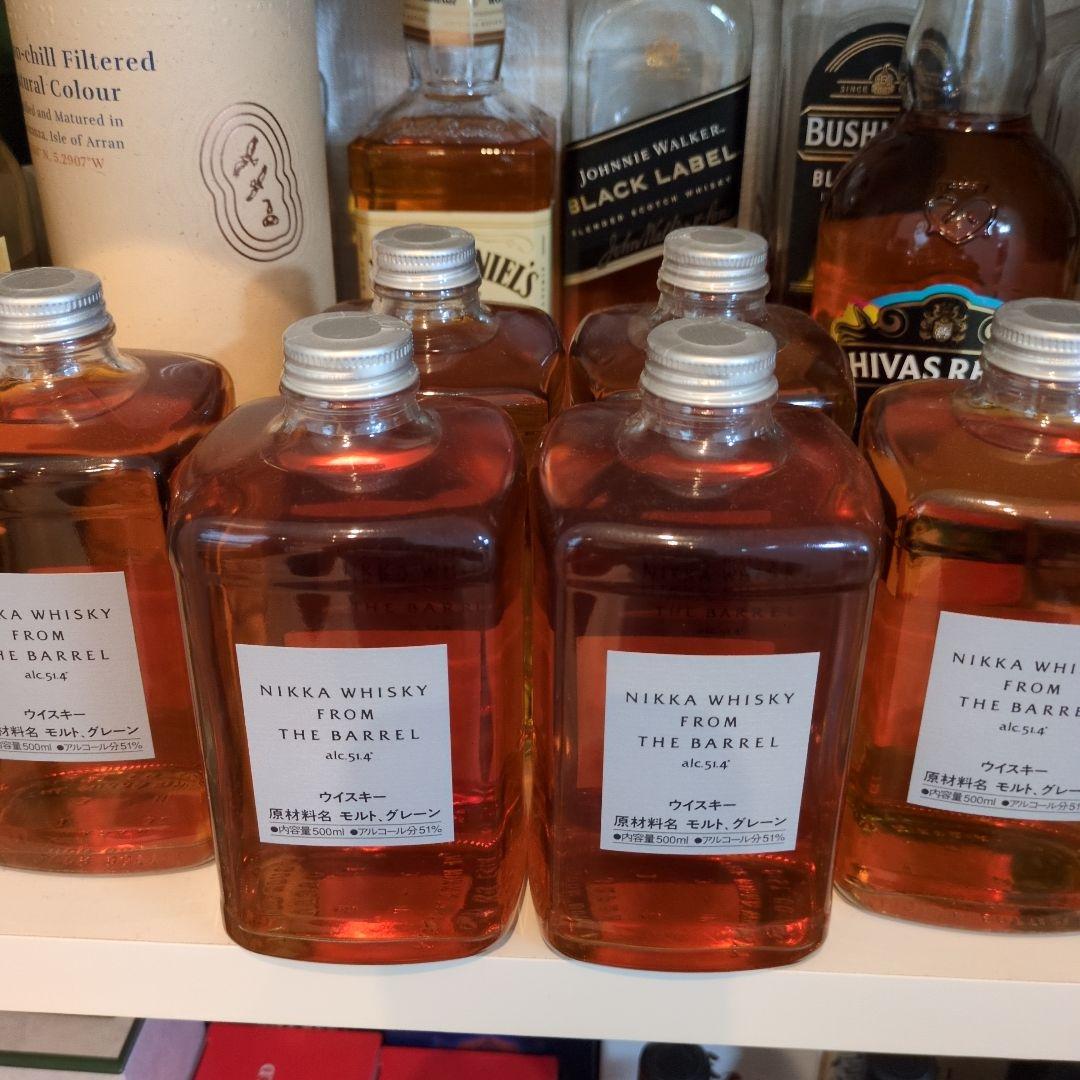 ニッカ ウイスキー フロム ザ バレル 500ml　6本セット