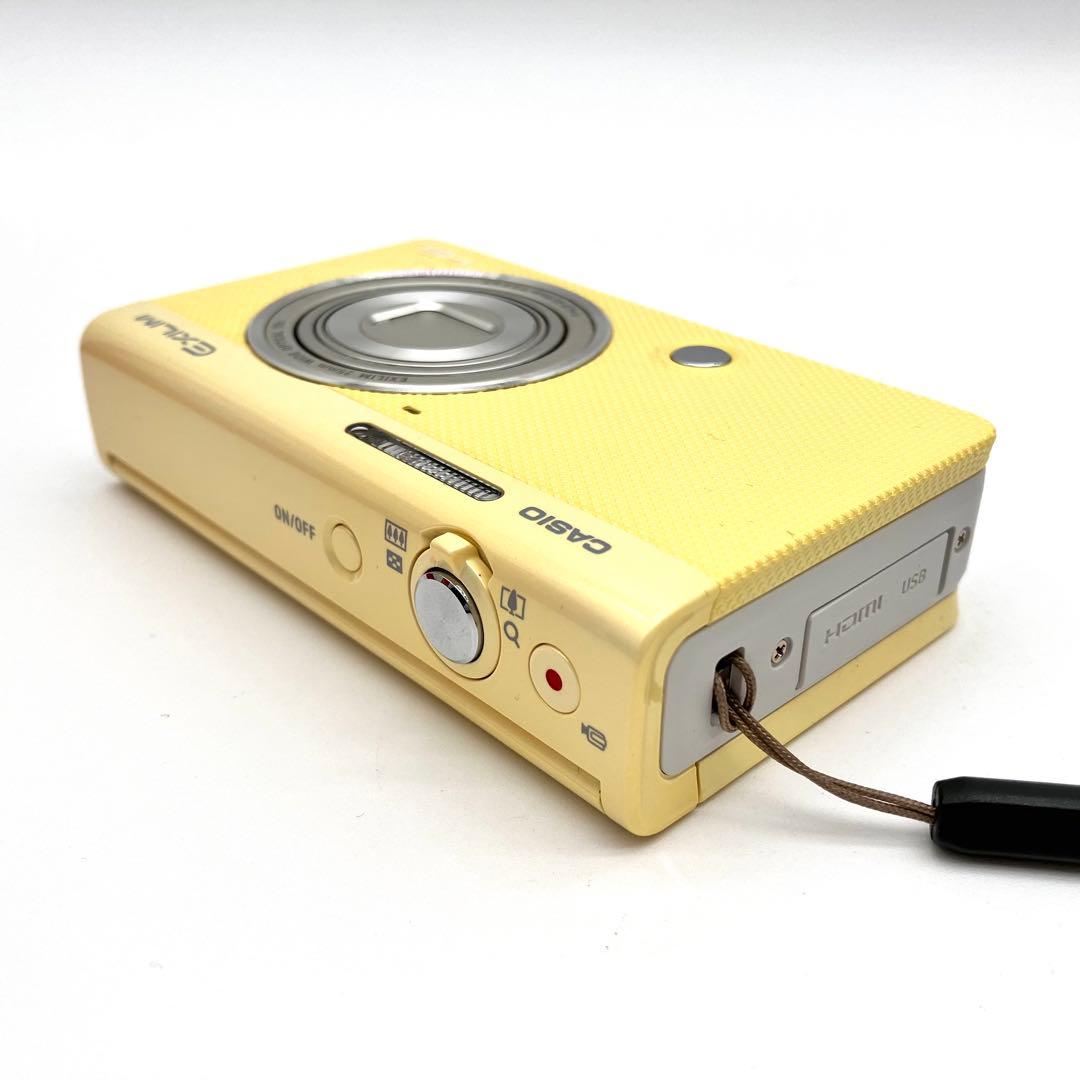 美品♪ CASIO EXILIM EX-ZR70 イエロー