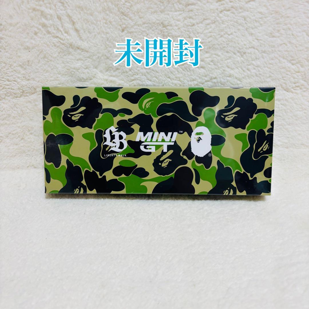 【未開封】 BAPE x LBWK MINI GT ミニカー エイプ ニッサン