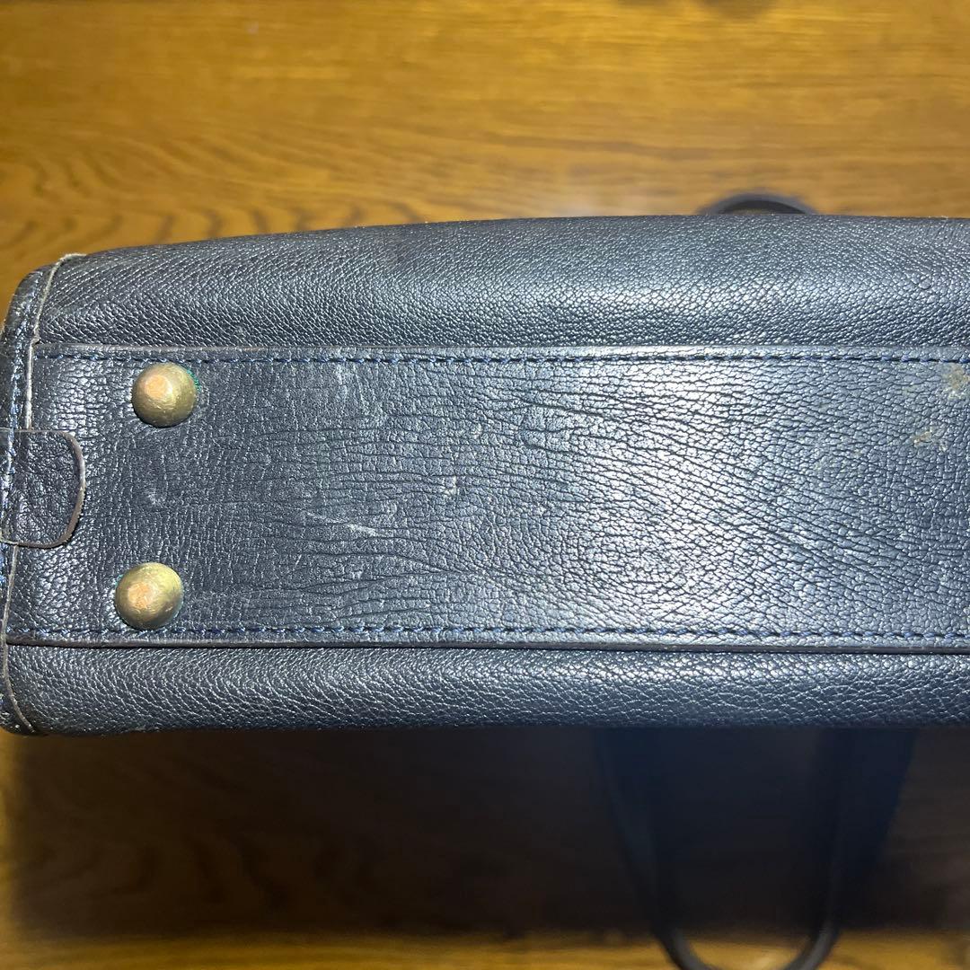 土屋鞄　アルマス バッファローブリーフ （アーバンネイビー）