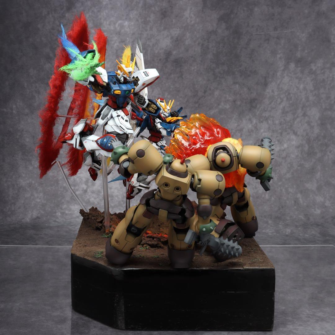 RG ゴッドガンダム シャイニングガンダム　ガンプラ塗装済み完成品