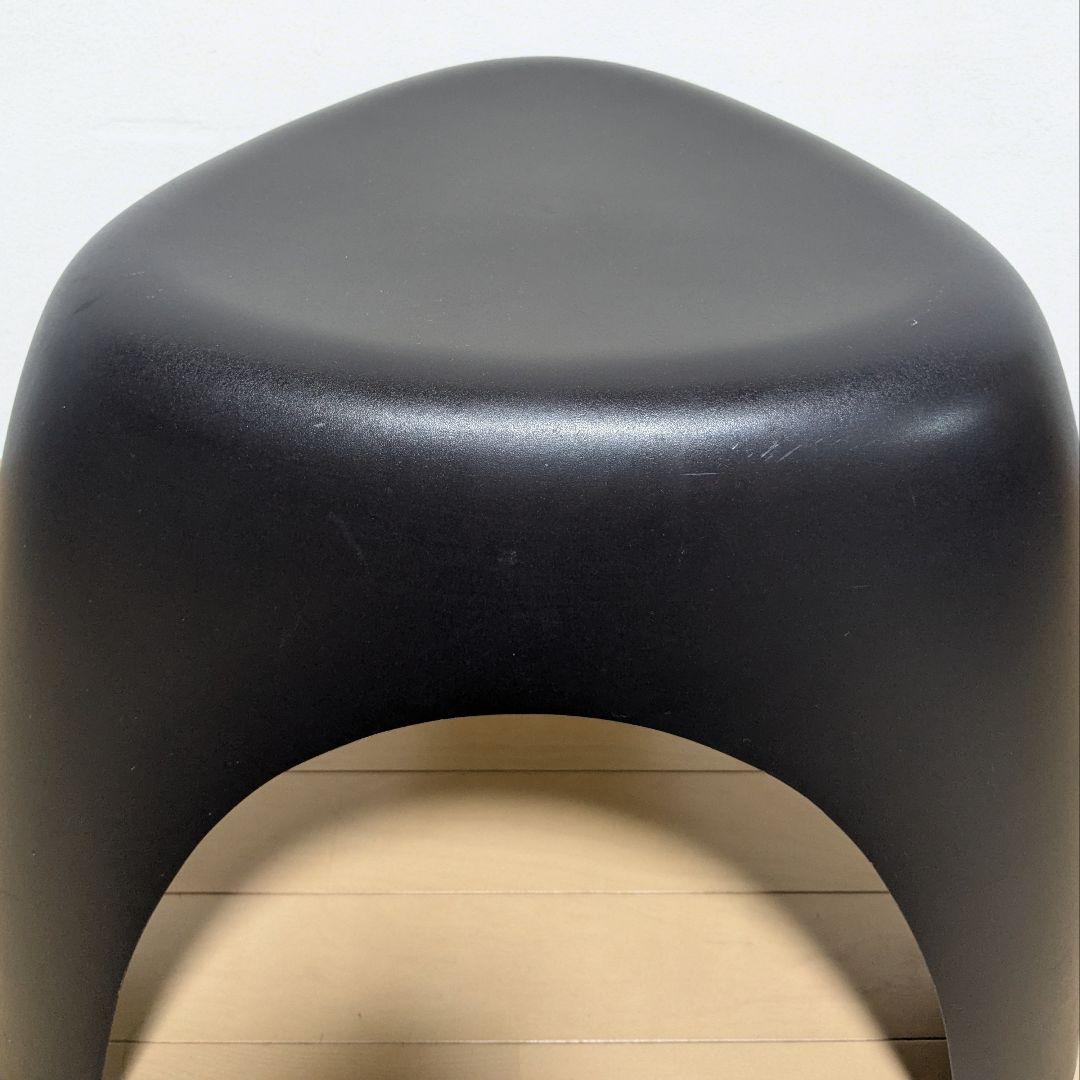 美品 Vitra ヴィトラ 柳宗理 エレファントスツール ブラック 黒