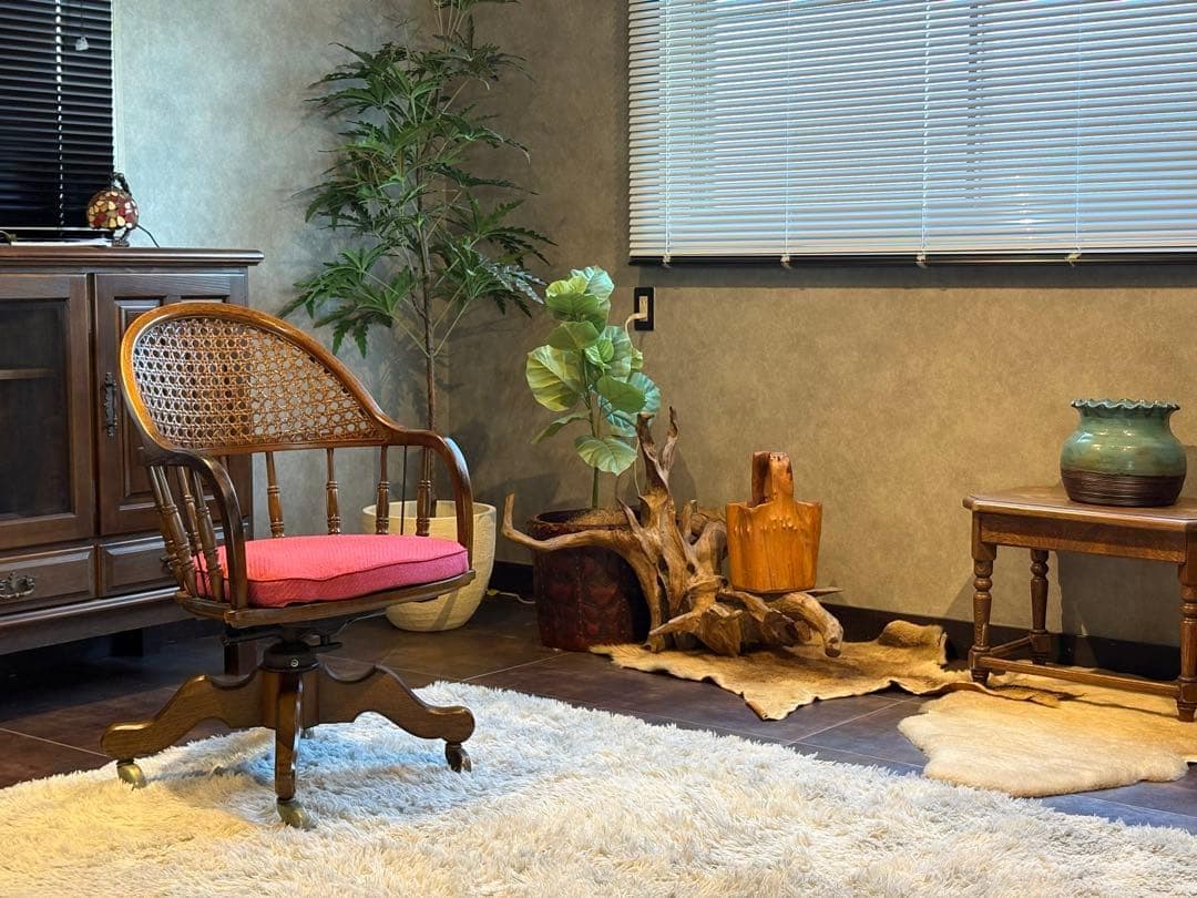 DREXEL HERITAGE　ドレクセル　アンティーク　デスクチェア　IH