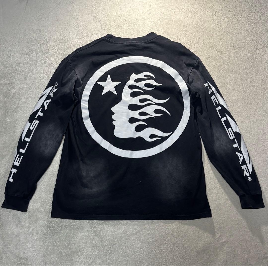 hellstar長袖Tシャツ ブラックS