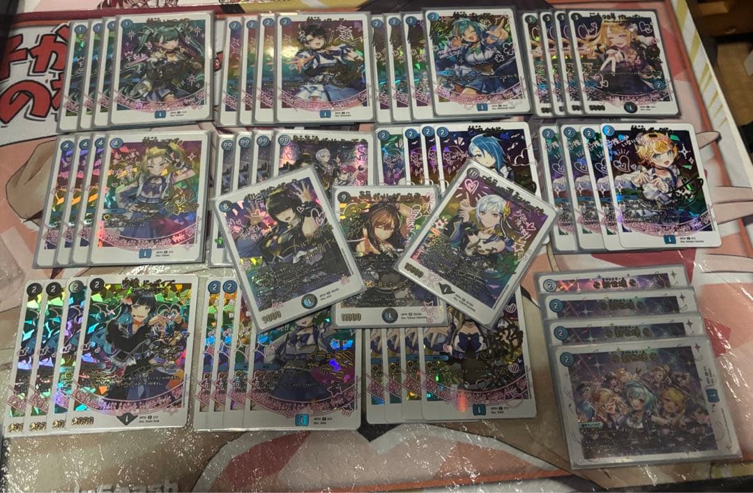 魔導具　神アート　魔法少女アイドル　Girl Mage 4枚ずつ　エクストラ3枚