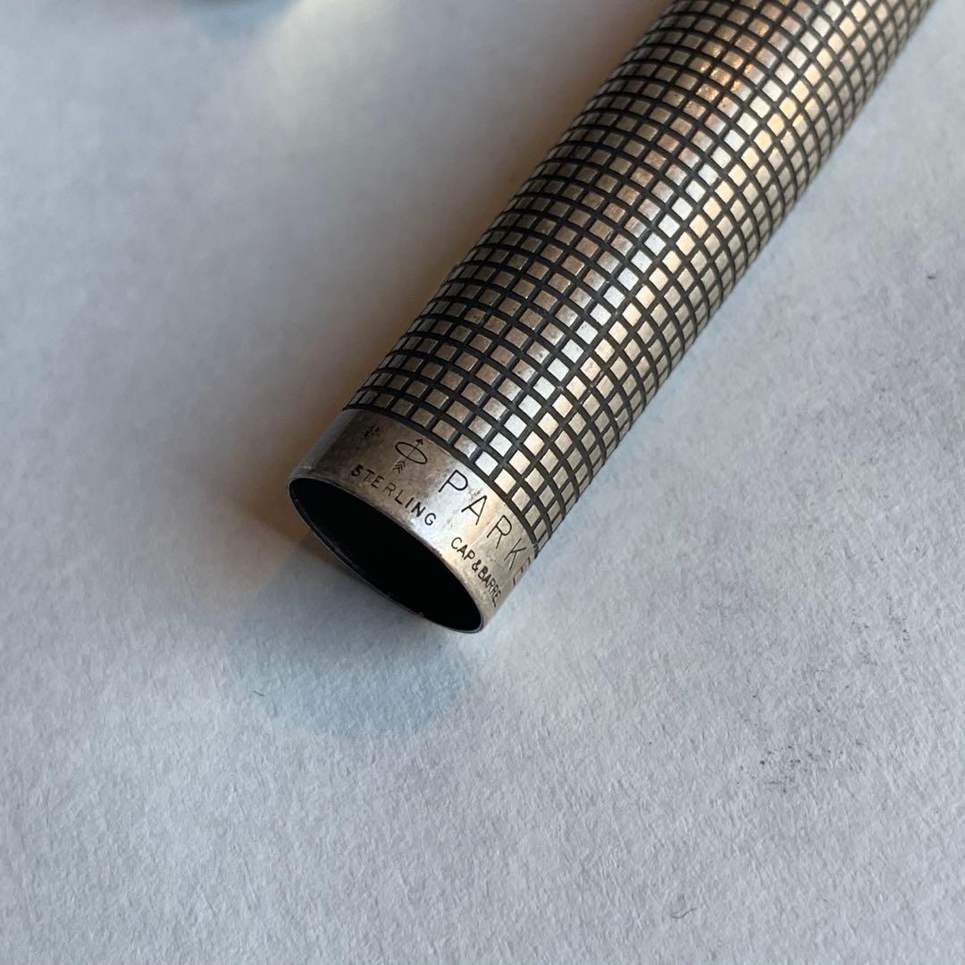 PARKER パーカー 万年筆 ペン先14Ｋ 14金 スターリングシルバー