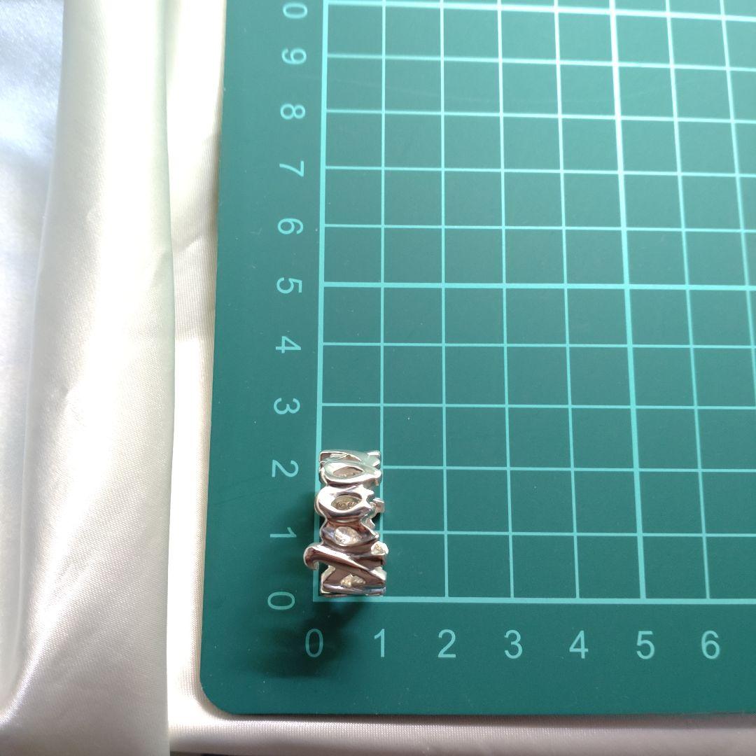 TIFFANY＆Co.ラブ＆キス　シルバーリングSV925 11.5号