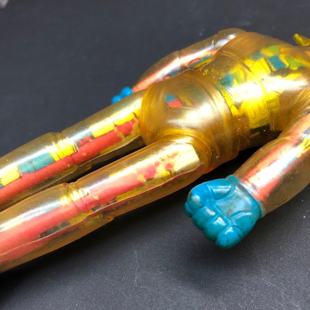 ポピー　マジンガーZ ソフビ　クリアー　当時物　昭和　永井豪