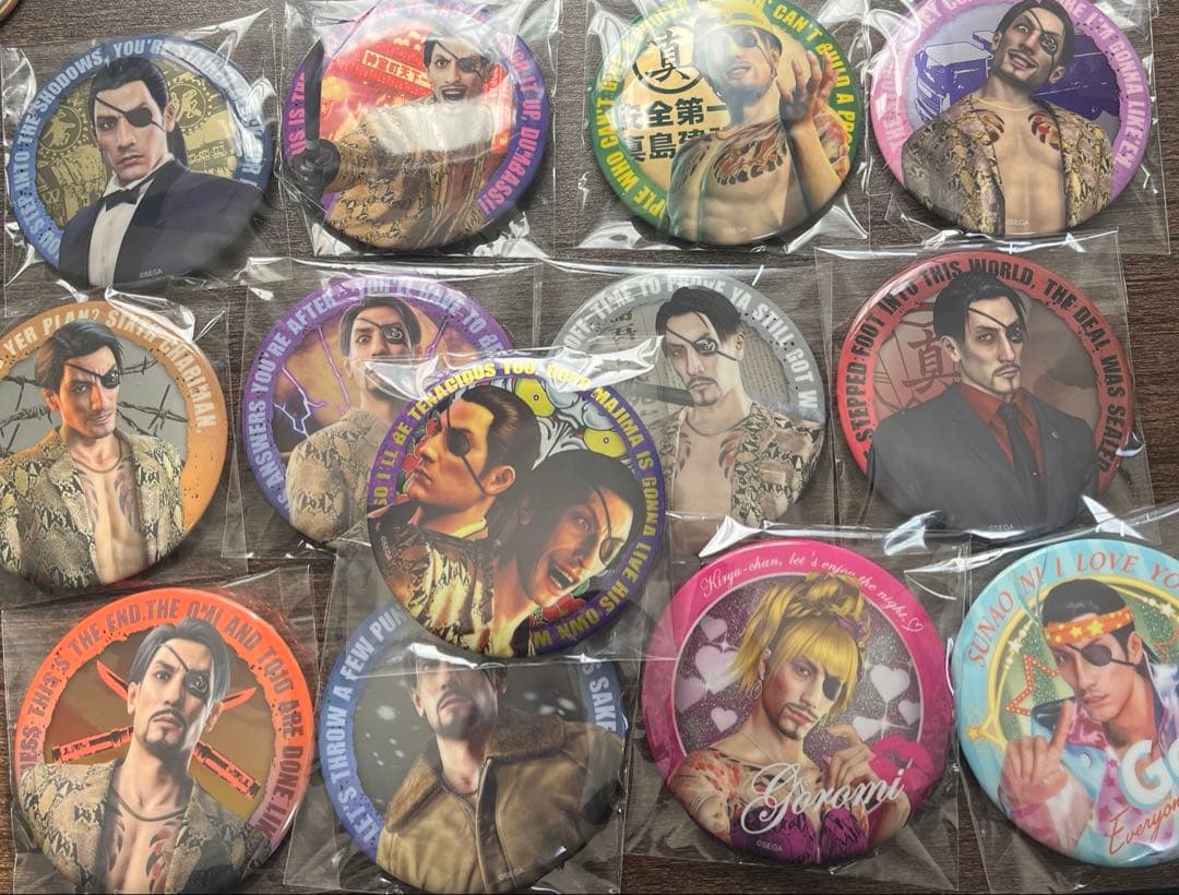 『龍が如く』真島吾朗 HISTORY　ラッキーくじ　全40種セット