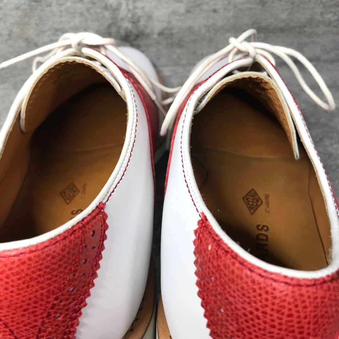 【未使用】　REGAL サドルシューズ　レザー　763R 25 バイカラー