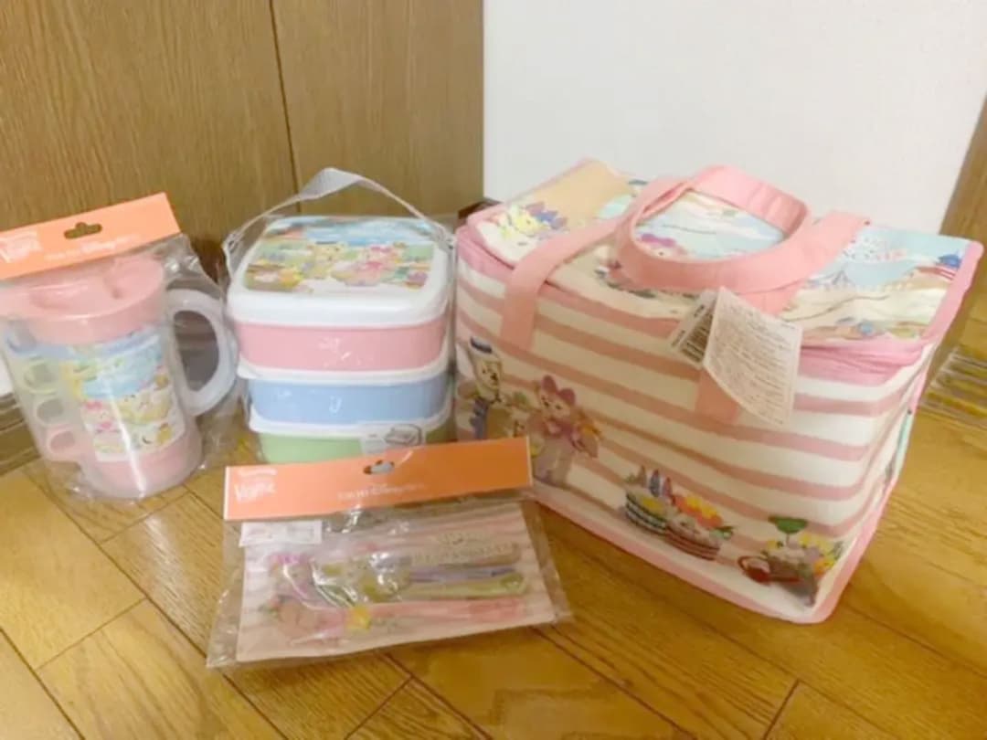 ダッフィー シェリーメイ　スプリングヴォヤッジ ピクニックセット