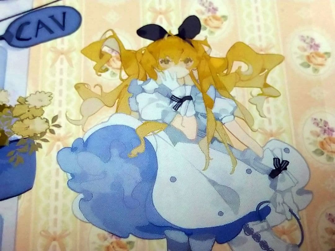 ☆再販☆J441＃爱丽丝的白日蓝梦(PET)切り売り海外人物マステ女の子