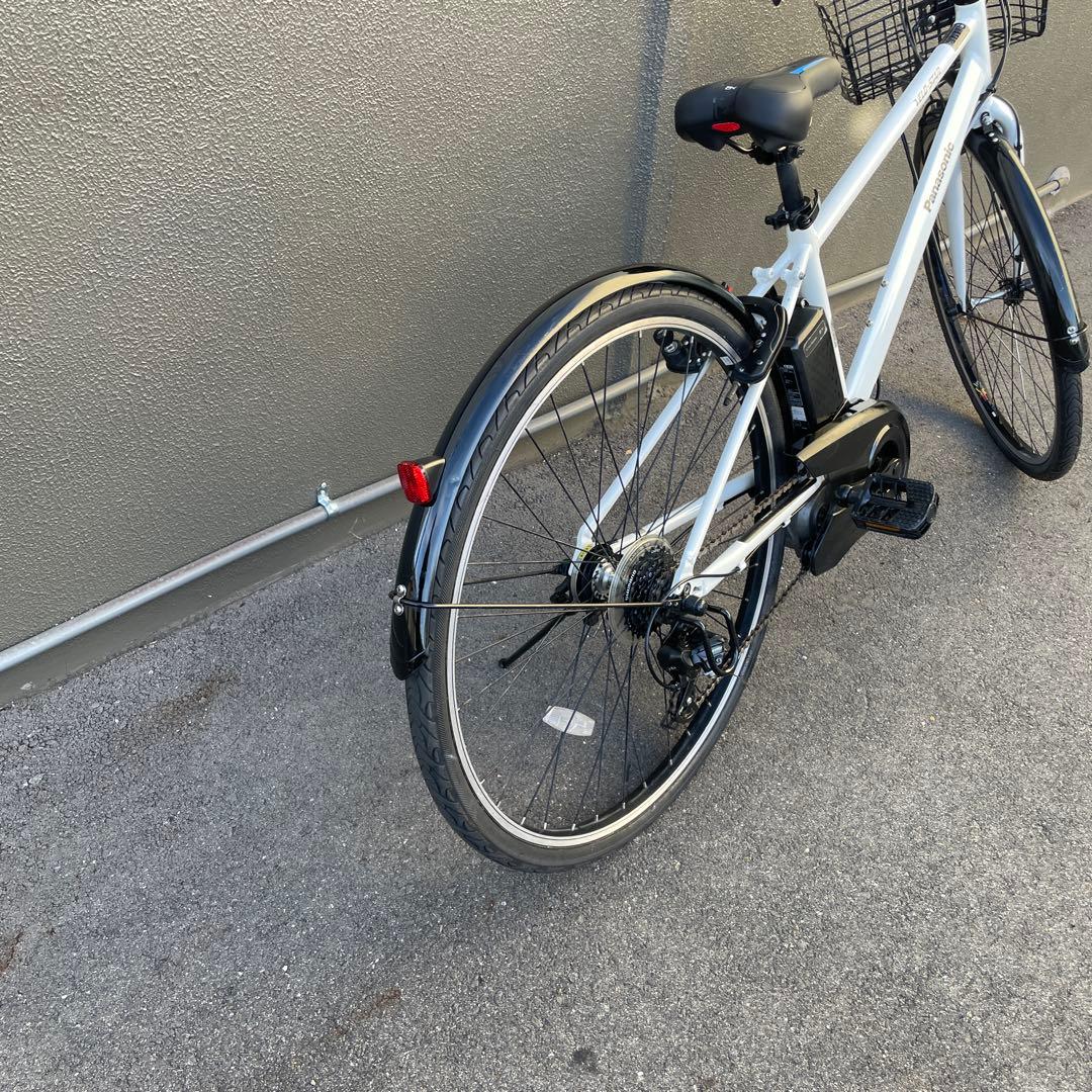 パナソニック電動アシスト自転車700C スポーツ型 ホワイト