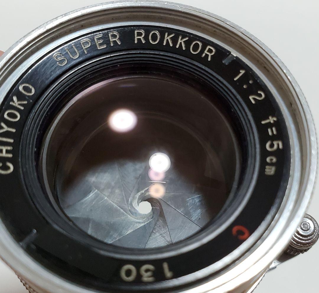 CHIYOKO SUPER ROKKOR 5cm F2 C /Lマウント レンズ