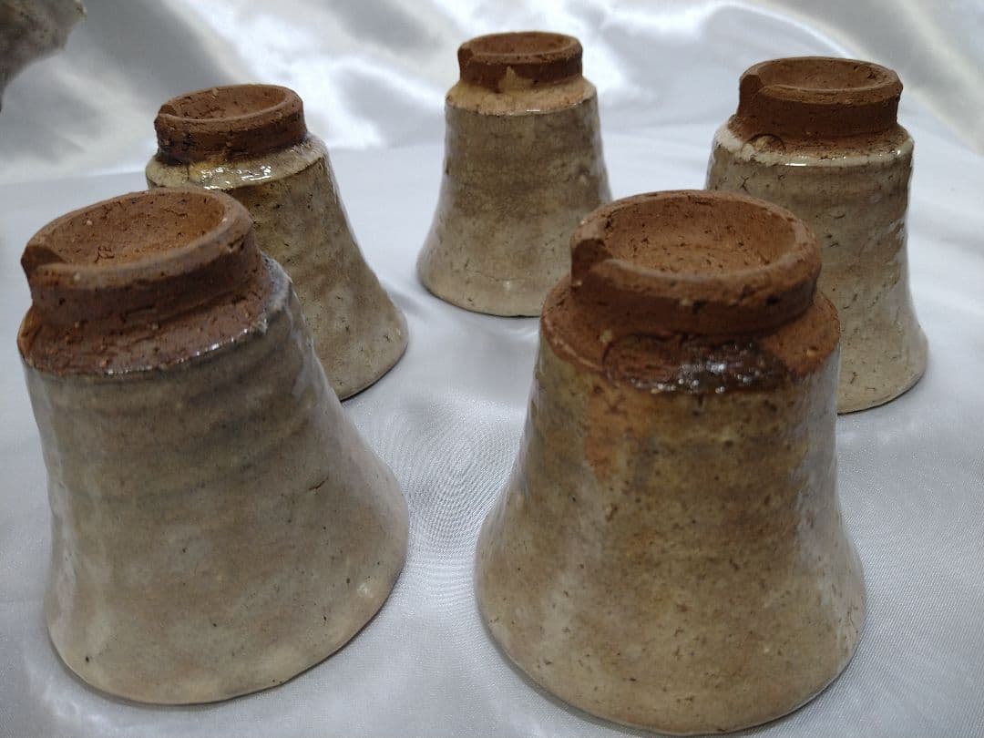 11代大和松緑 萩焼 番茶器揃 松緑窯 茶器 茶道具 陶芸品 美品