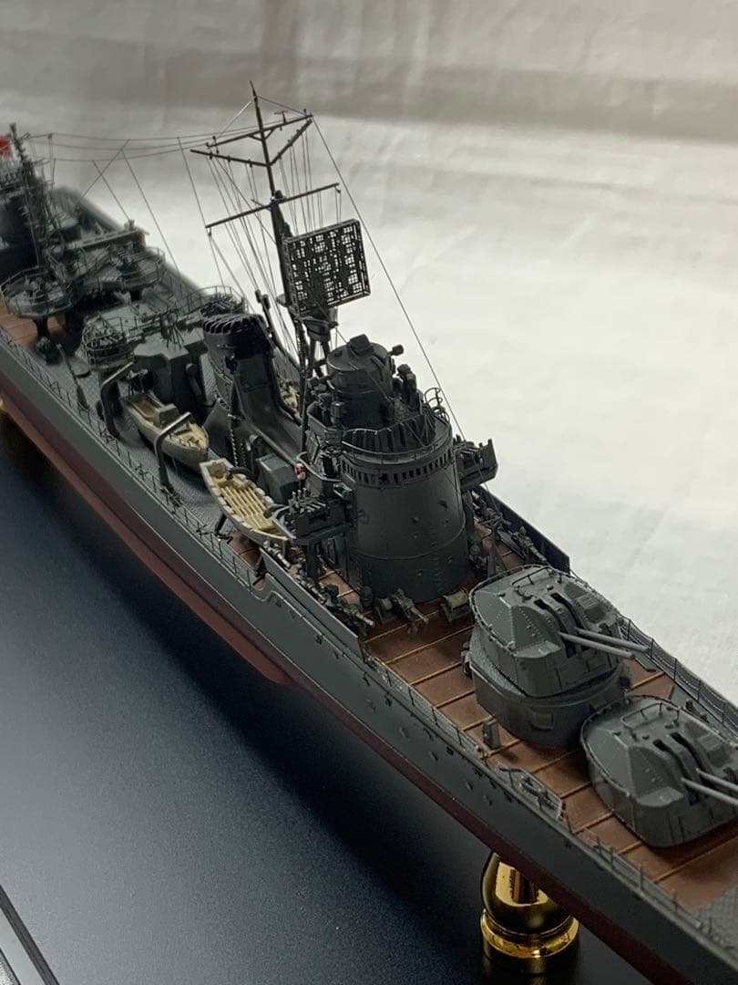 ウェーブ1/350駆逐艦冬月 完成品