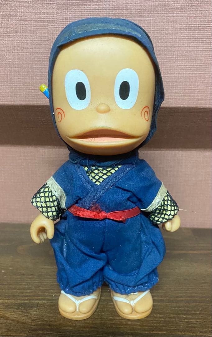 【昭和レトロ】忍者ハットリくん　ソフビ
