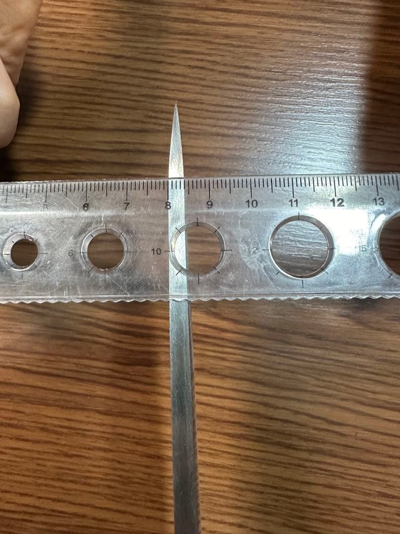 佐治武士 剣鉈 和式ナイフ シースナイフ 木製鞘付 ■ 多層多層鋼 ダマスカス