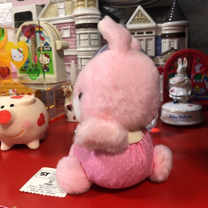 昭和　サンリオ　ぬいぐるみ　うさぎ　1983年
