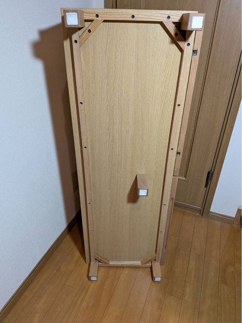 ■送料込■無印良品 木製テレビボード オーク材 110 収納棚 TV台家具 廃盤