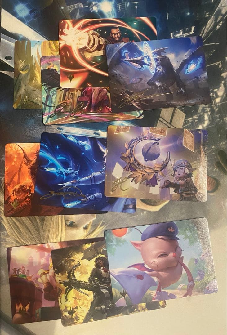 mtg FINAL FANTASY 箔押し版アートカード 53種セット　日本語版