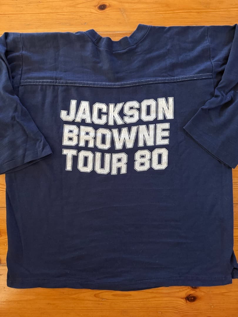 Jackson Browne Tour 80 Tシャツ