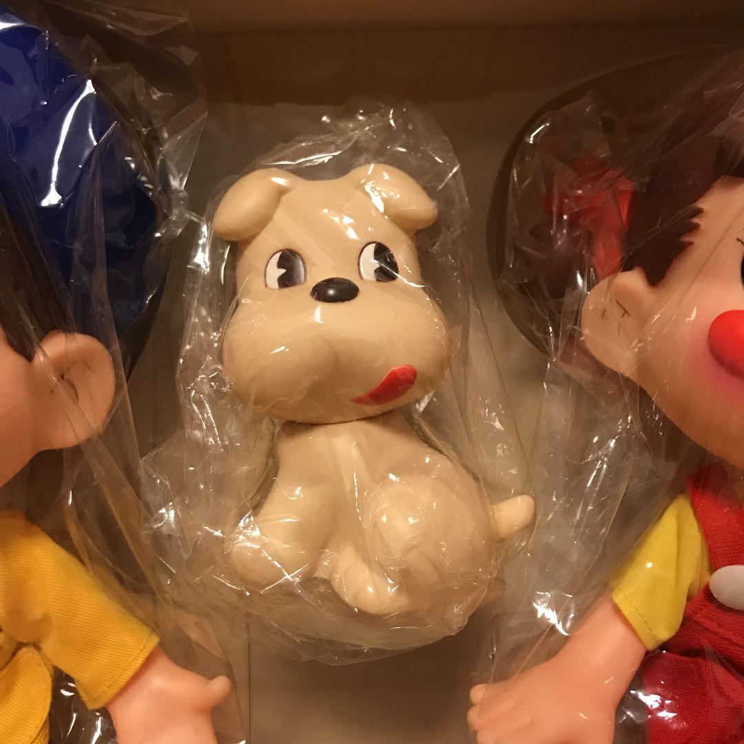 不二家 ペコちゃんポコちゃんdog セット人形 懸賞品