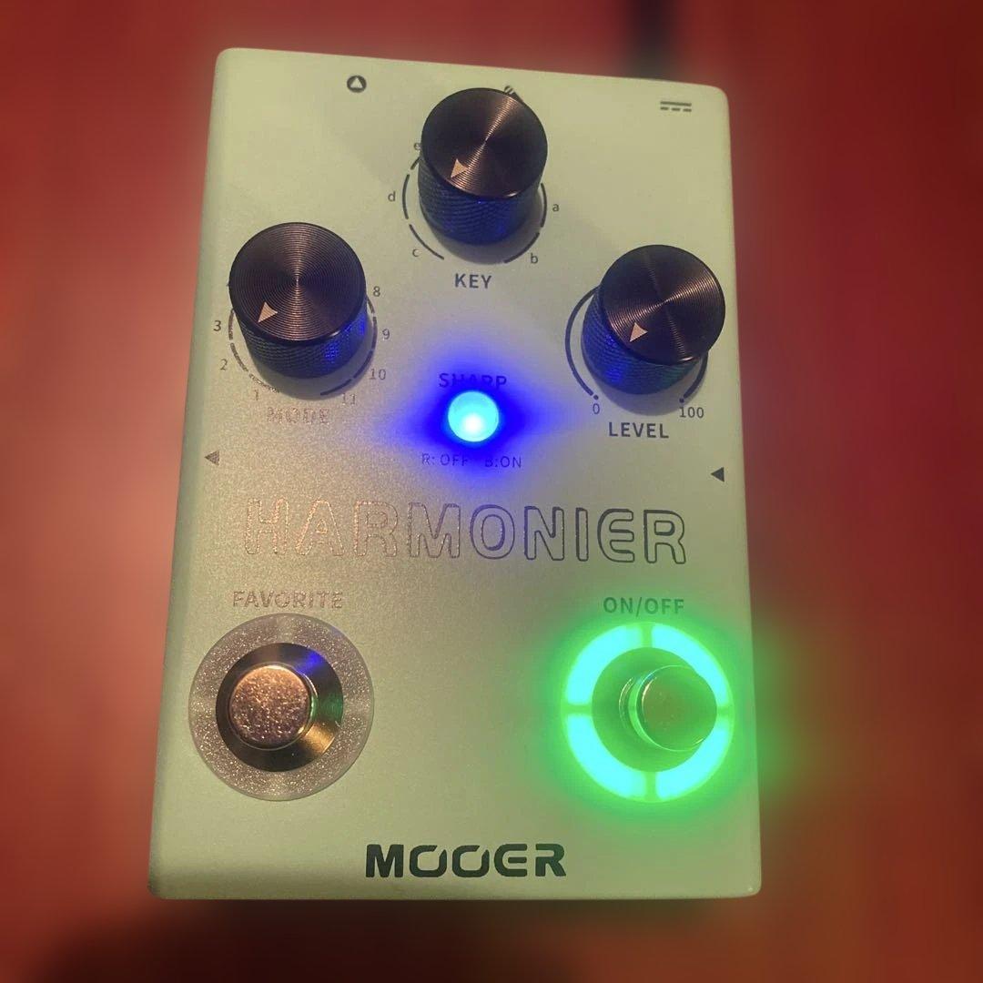 MOOER HARMONIER ボーカルエフェクター