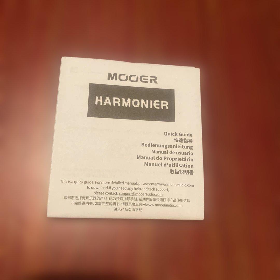 MOOER HARMONIER ボーカルエフェクター