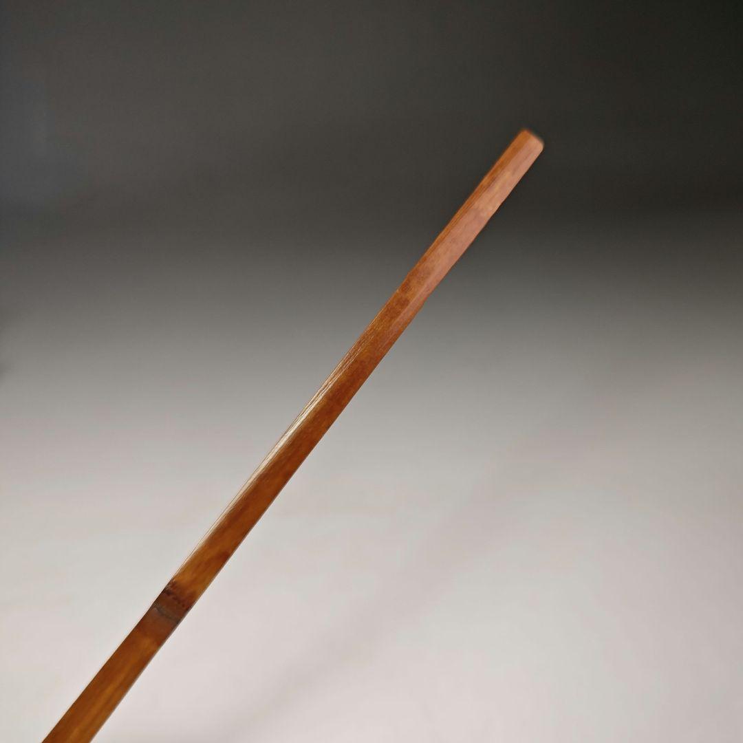 イ667 茶杓『大徳寺　小堀卓巌　極箱』『銘　静寂』『竹茶杓　二重箱』茶道具