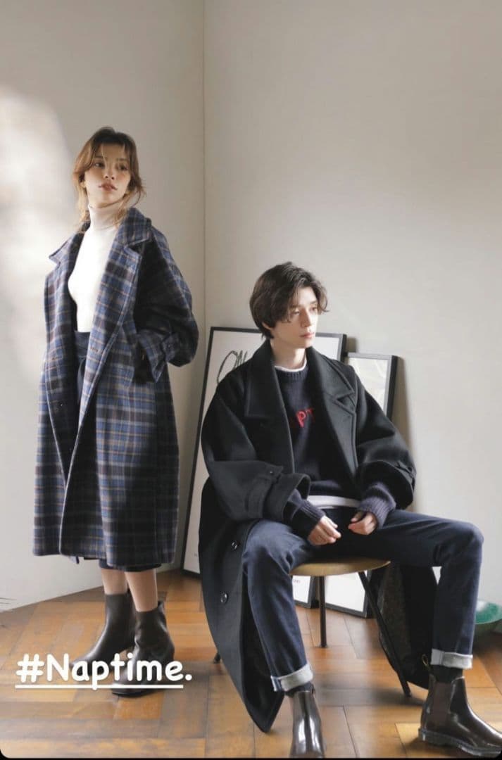 こふへゐページ　naptime. Nissy 西島隆弘　コート