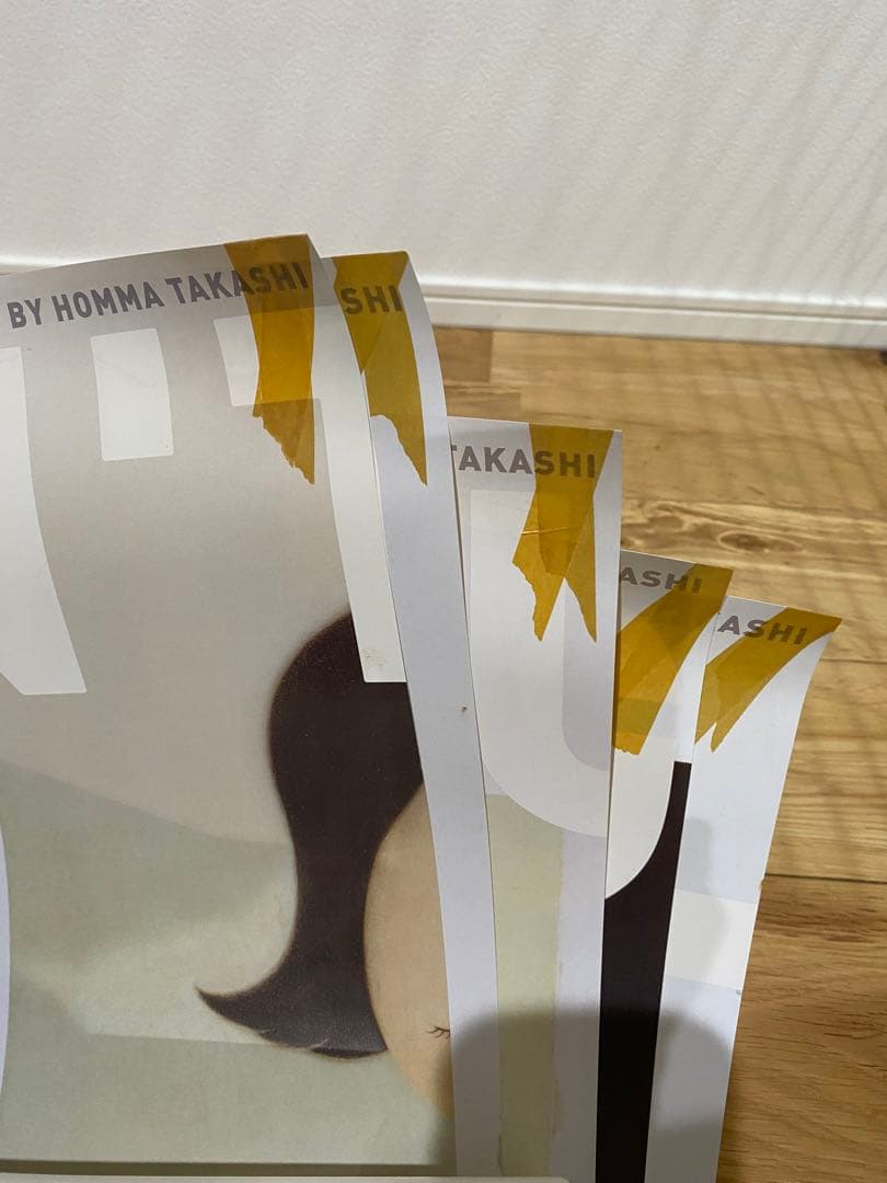 奈良美智 YOSHITOMO NARA 個展ポスター５枚セット　箱付き