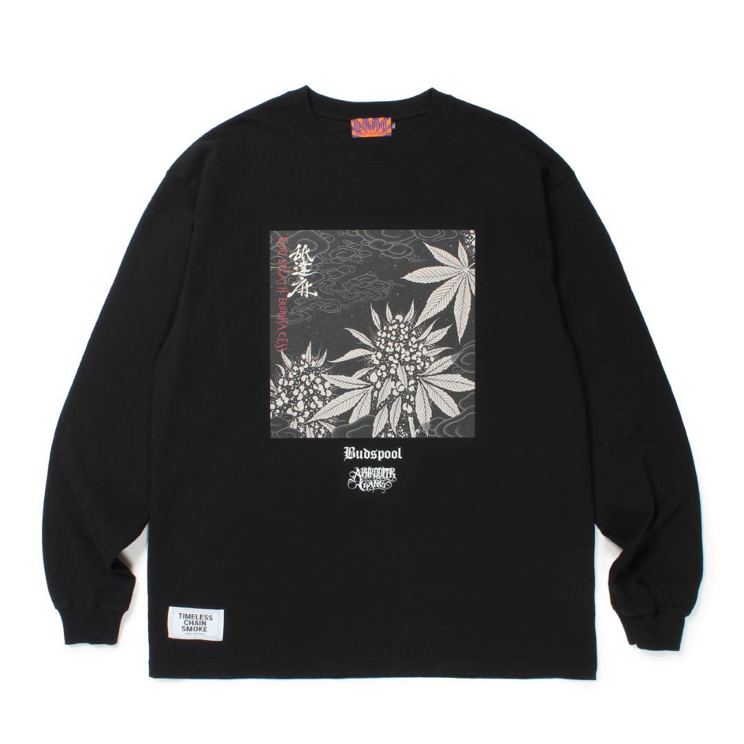 GODBREATH BUDDHACESS L/S TEE 舐達麻 Lサイズ