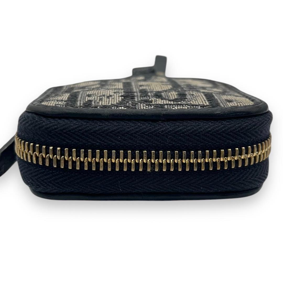 美品■クリスチャンディオール　AirPodsケース　キーホルダー　総柄　チャーム