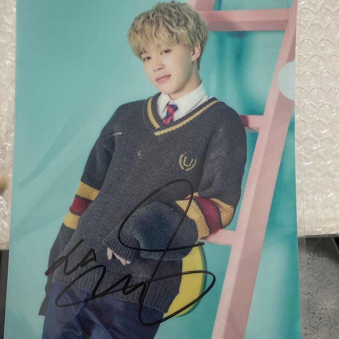 防弾少年団　BTS Happy Ever After クリアファイル サイン