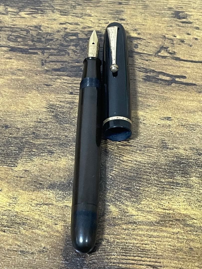 1938年製　戦前　ナミキ　パイロット　万年筆　WARRANTED ワランテッド