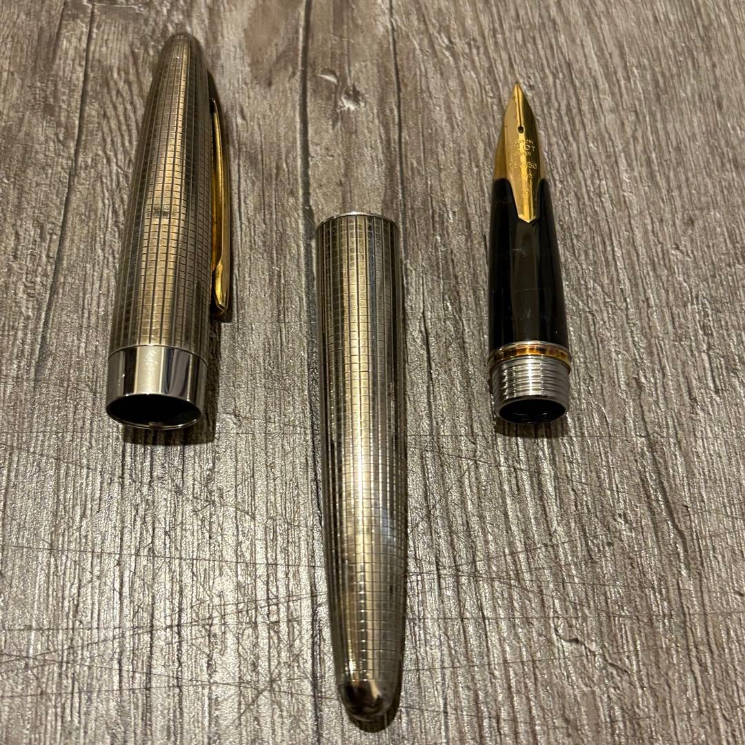 PILOT Elite 万年筆 ペン先 18k-750 刻印あり