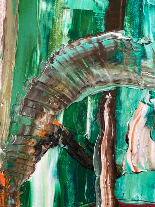 絵画　油絵絵画　art artist m.t