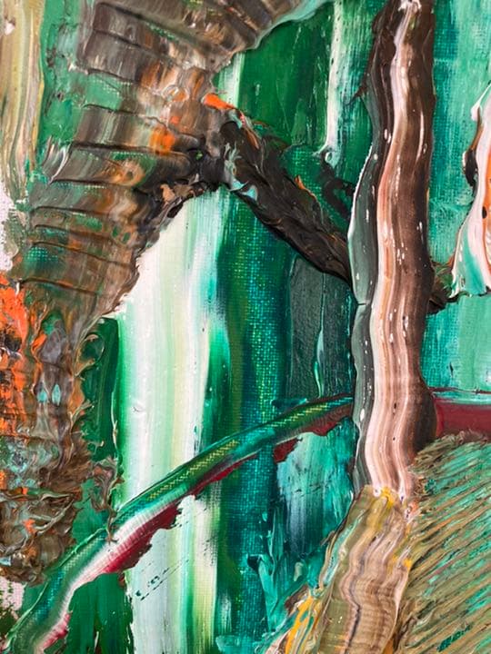 絵画　油絵絵画　art artist m.t