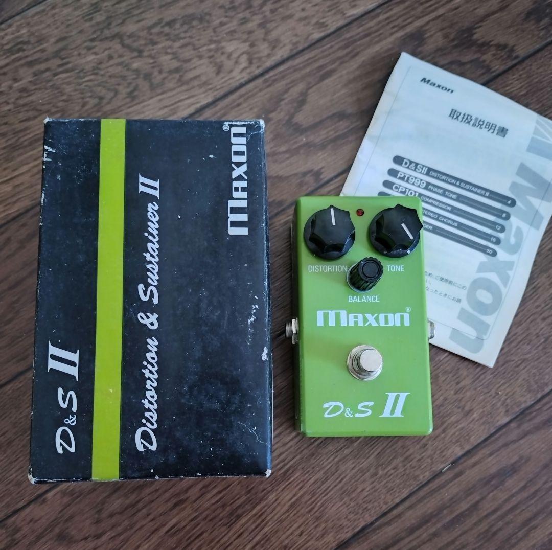 【箱・説明書あり】Maxon D&S II ギターエフェクター