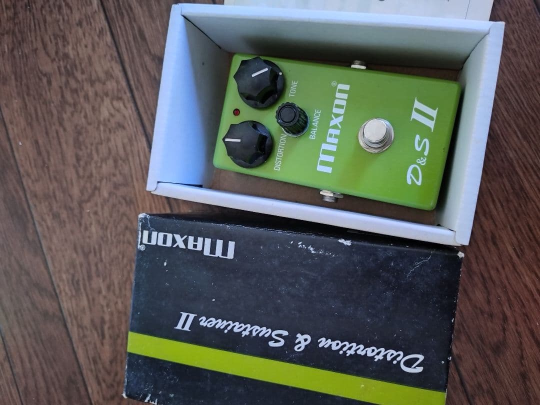 【箱・説明書あり】Maxon D&S II ギターエフェクター
