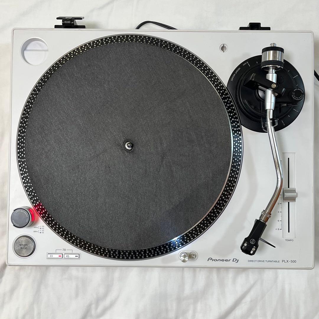 Pioneer DJ PLX-500 希少なホワイト ターンテーブル