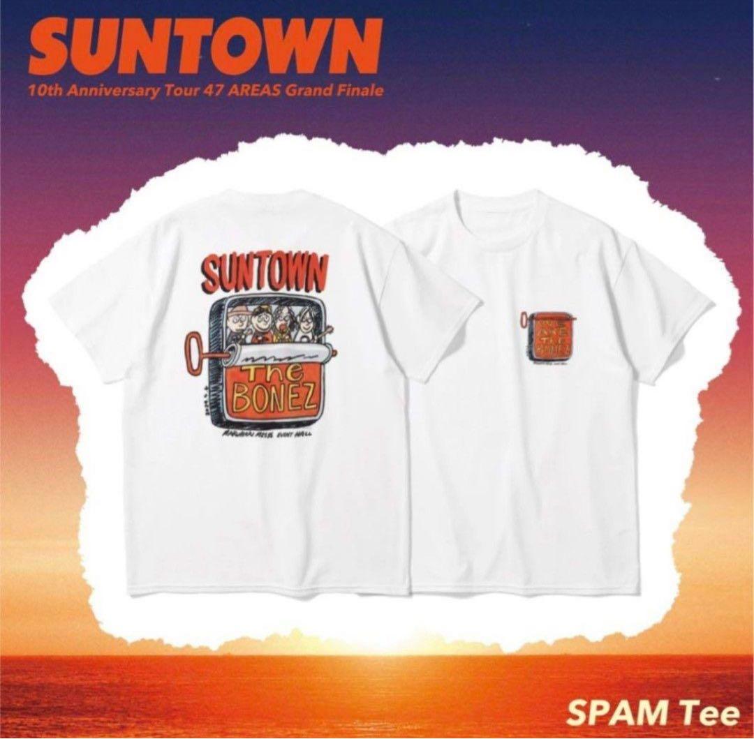 ミュージシャン The BONEZ SUNTOWN SPAM Tee XL