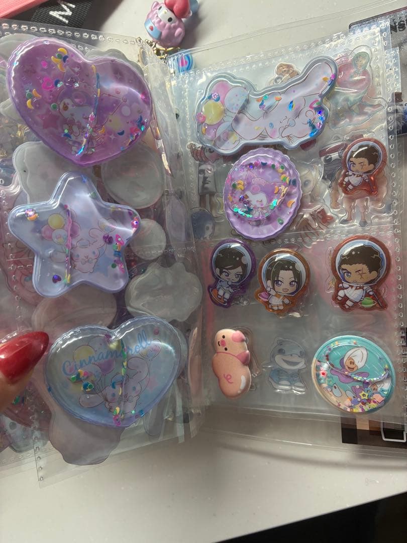 キャラクターシール完成品