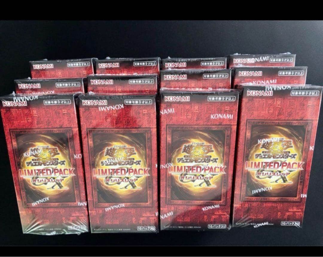 【新品未開封】遊戯王オシリスレッド　12box