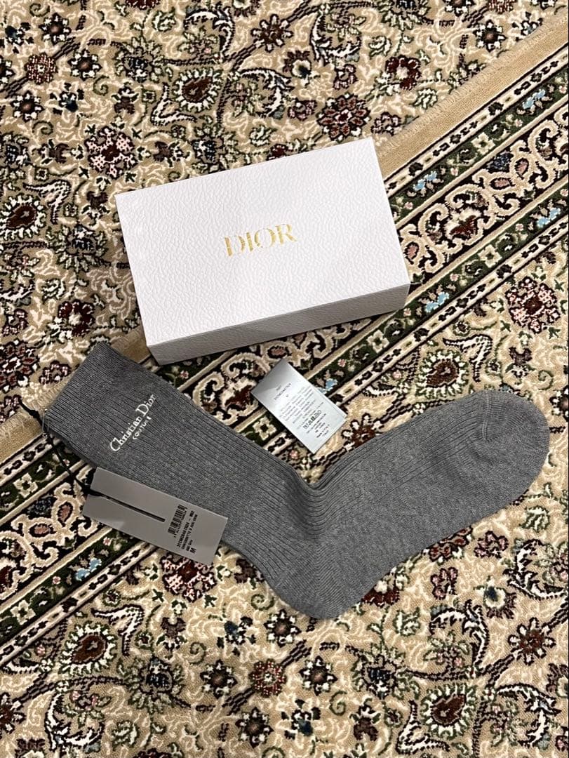 新品未使用　dior ディオール　靴下　ソックス　メンズ