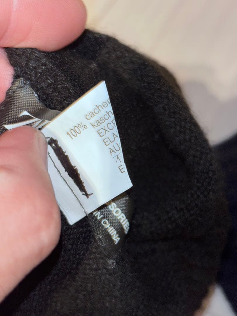 MONCLER キッズL ZARA kids カシミヤ　ニットキャップ　セット