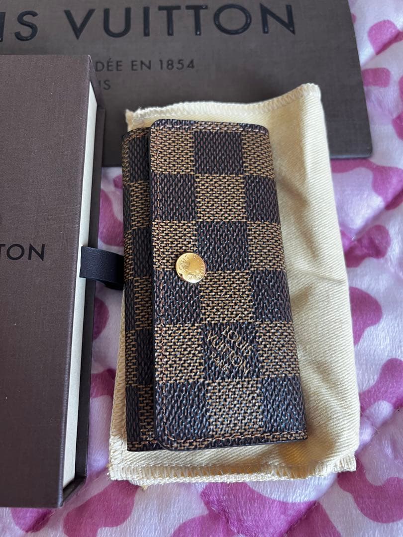 ルイヴィトン ダミエ キーケース 極美品